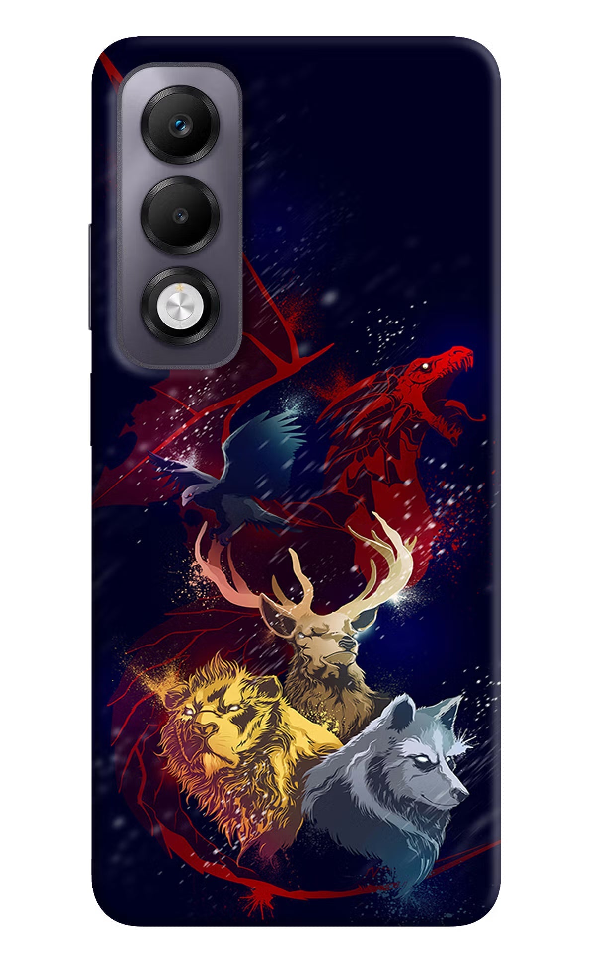 Game Of Thrones Oppo K13x Back Cover