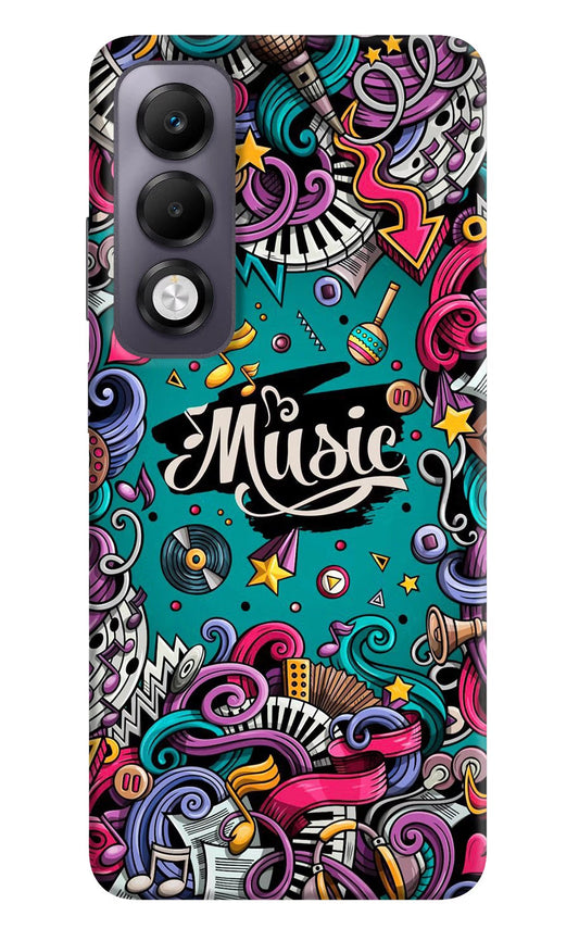 Music Graffiti Oppo K13x Back Cover