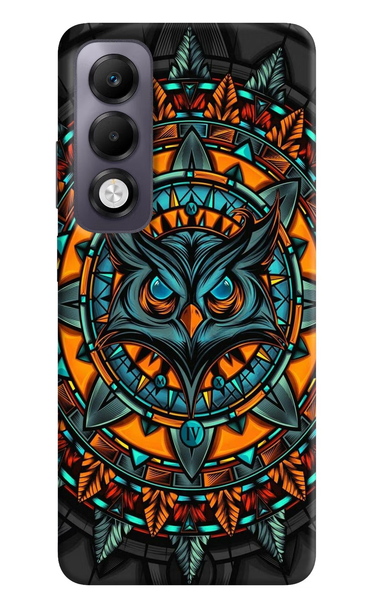 Angry Owl Art Oppo K13x Back Cover