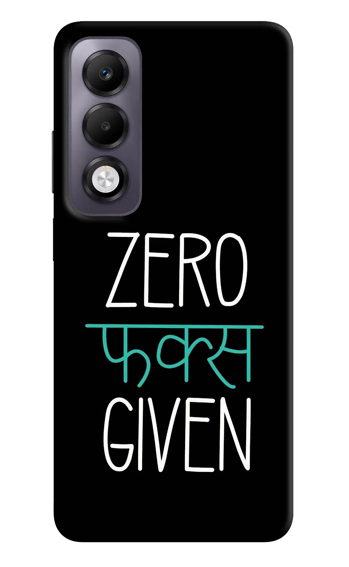 Zero Fucks Given Oppo K13x Back Cover