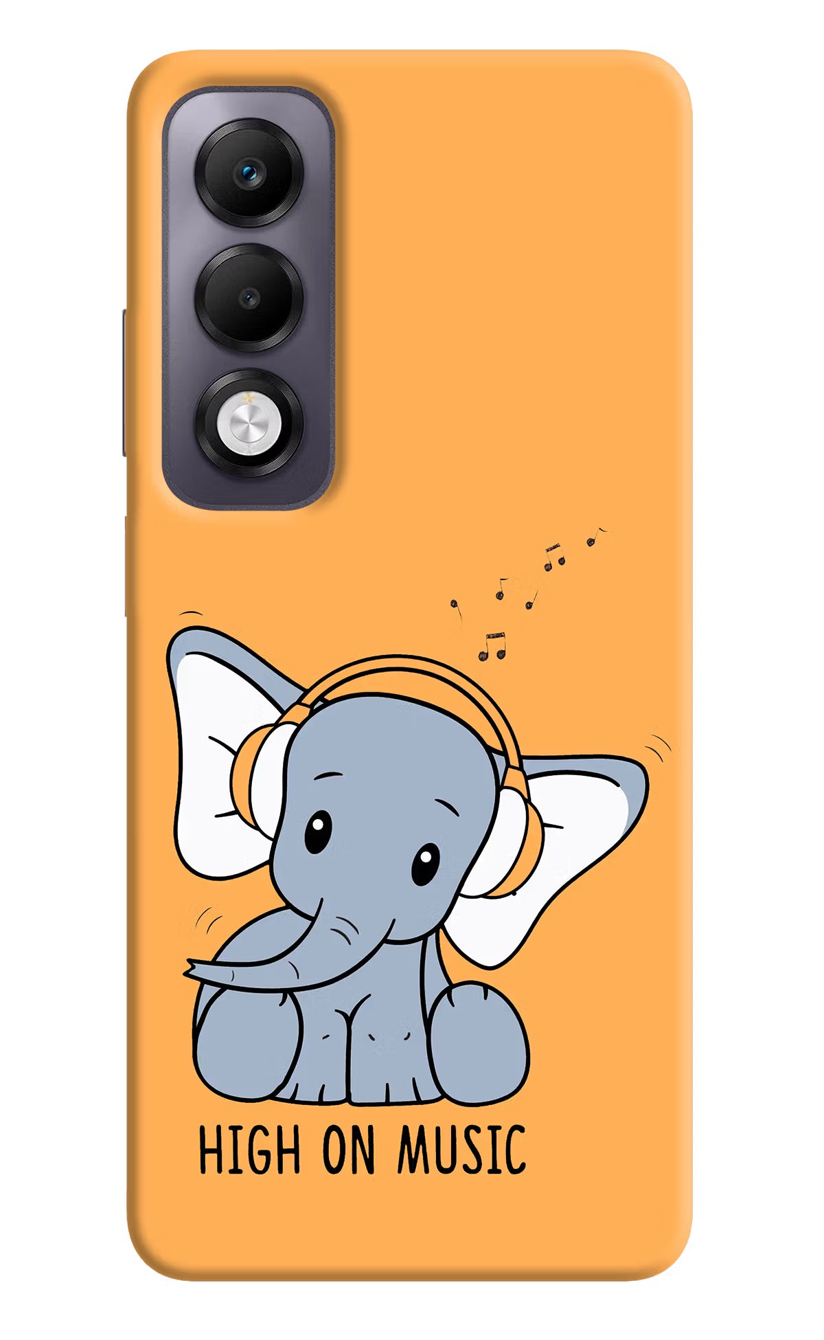 High On Music Oppo K13x Back Cover