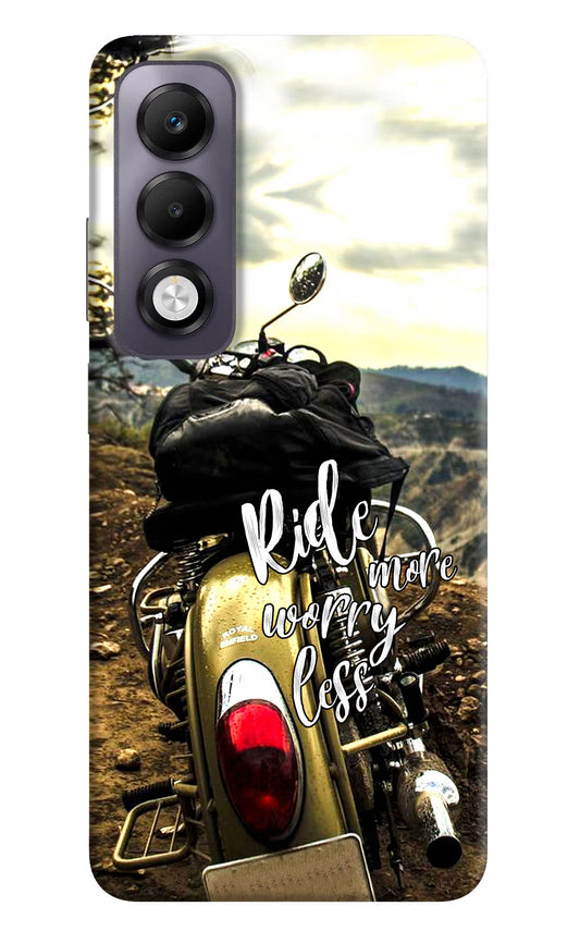 Ride More Worry Less Oppo K13x Back Cover