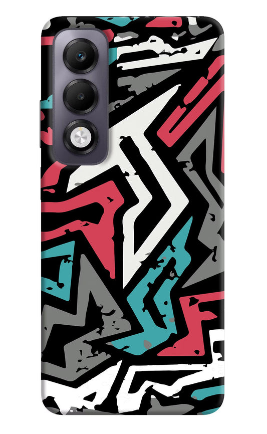 Geometric Graffiti Oppo K13x Back Cover