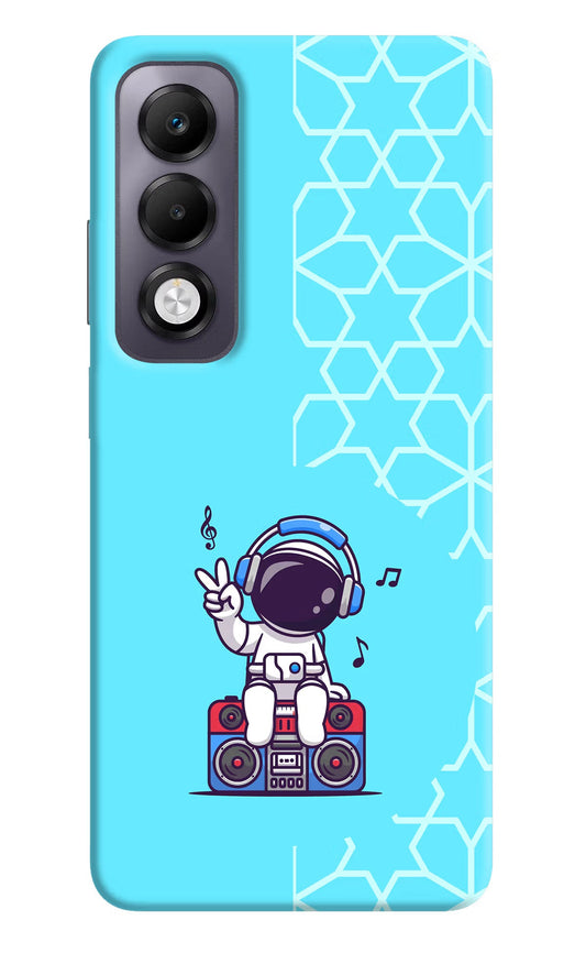 Cute Astronaut Chilling Oppo K13x Back Cover