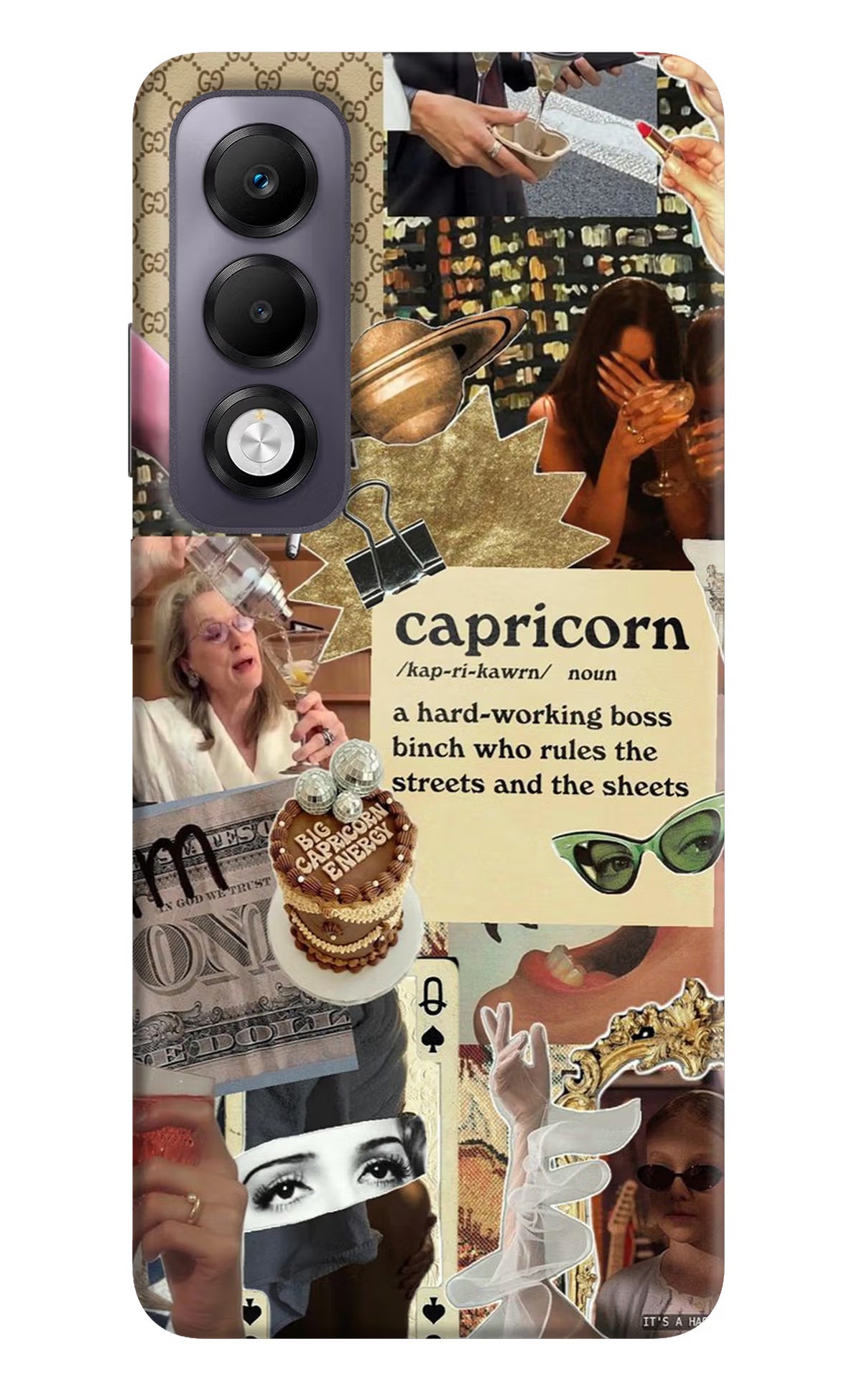Capricorn Zodiac Oppo K13x Back Cover