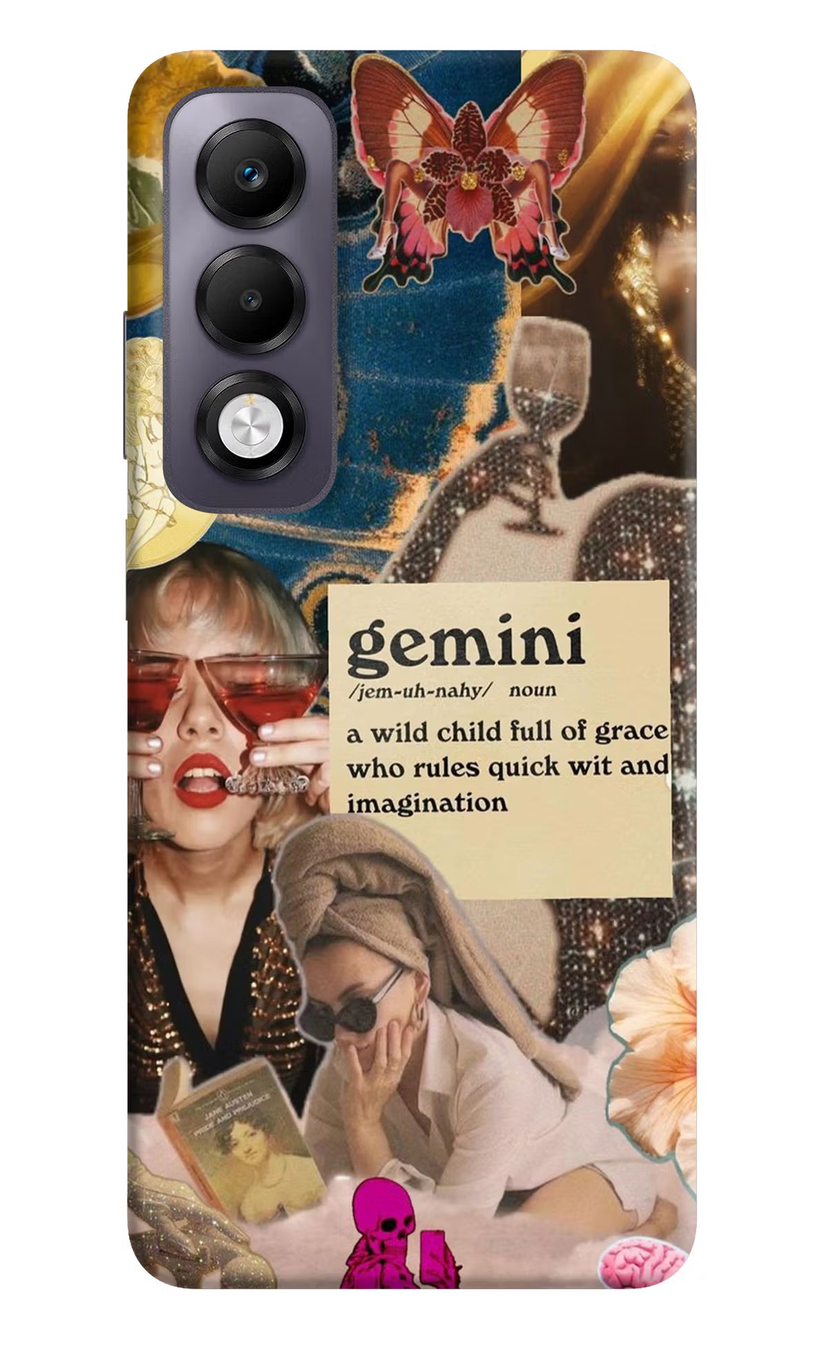Gemini Zodiac Oppo K13x Back Cover