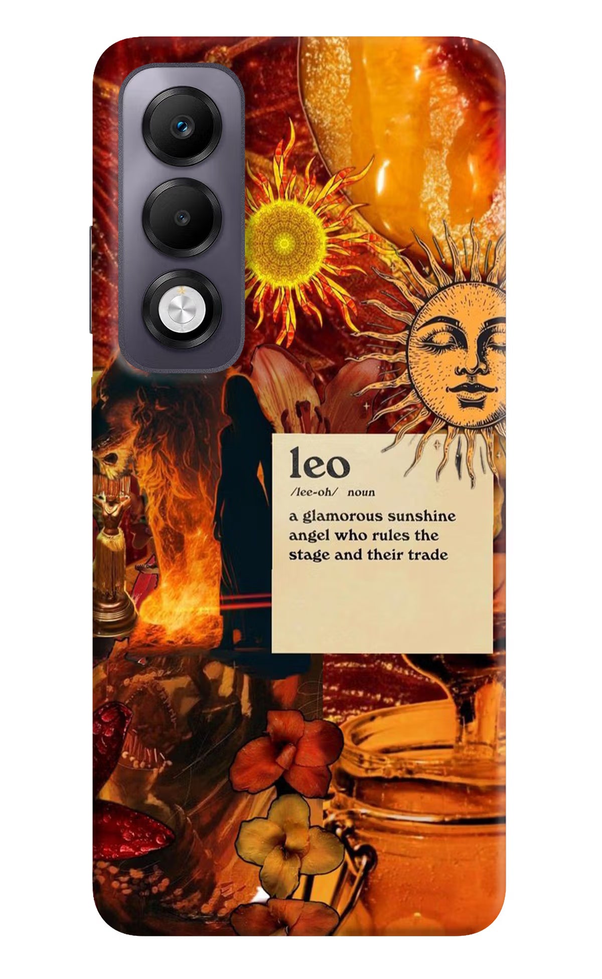 Leo Zodiac Oppo K13x Back Cover