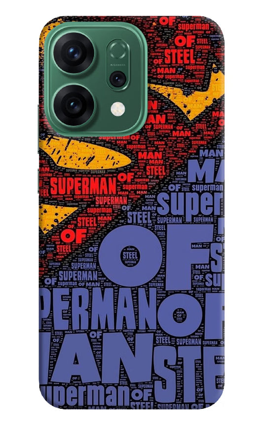 Superman Oppo Reno14 5G Back Cover