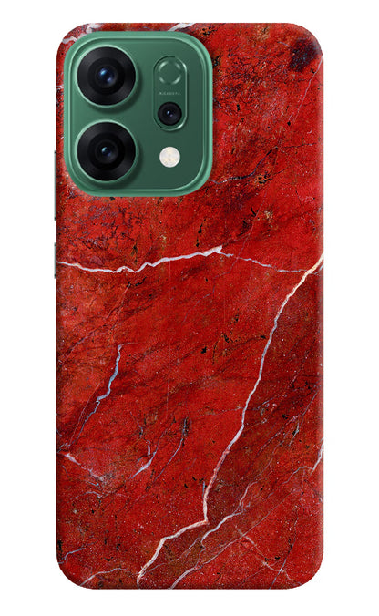Red Marble Design Oppo Reno14 5G Back Cover