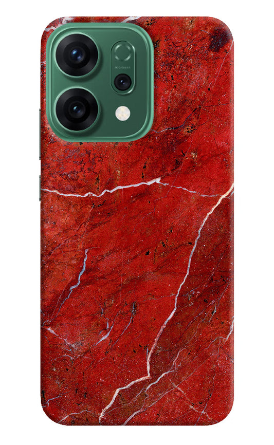 Red Marble Design Oppo Reno14 5G Back Cover