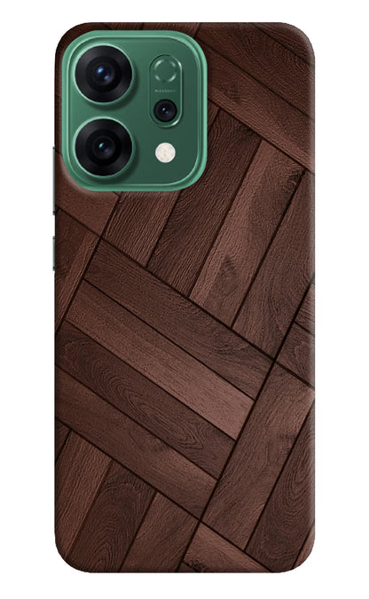 Wooden Texture Design Oppo Reno14 5G Back Cover