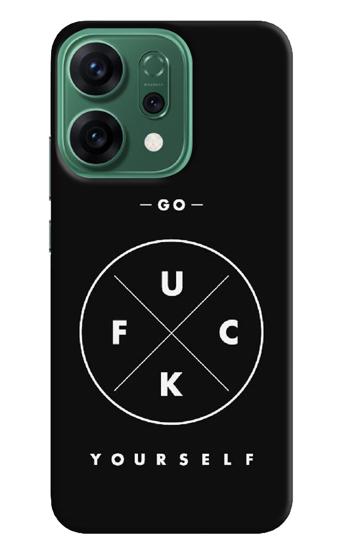 Go Fuck Yourself Oppo Reno14 5G Back Cover