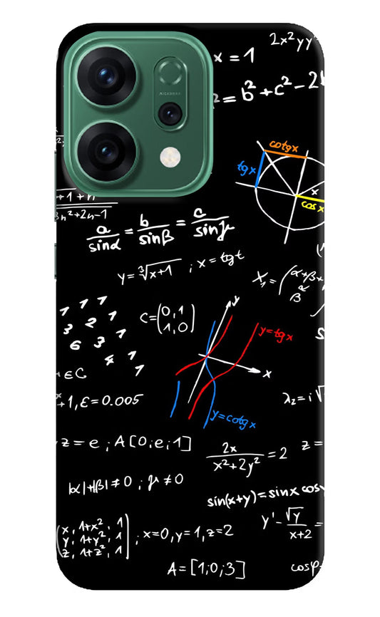Mathematics Formula Oppo Reno14 5G Back Cover