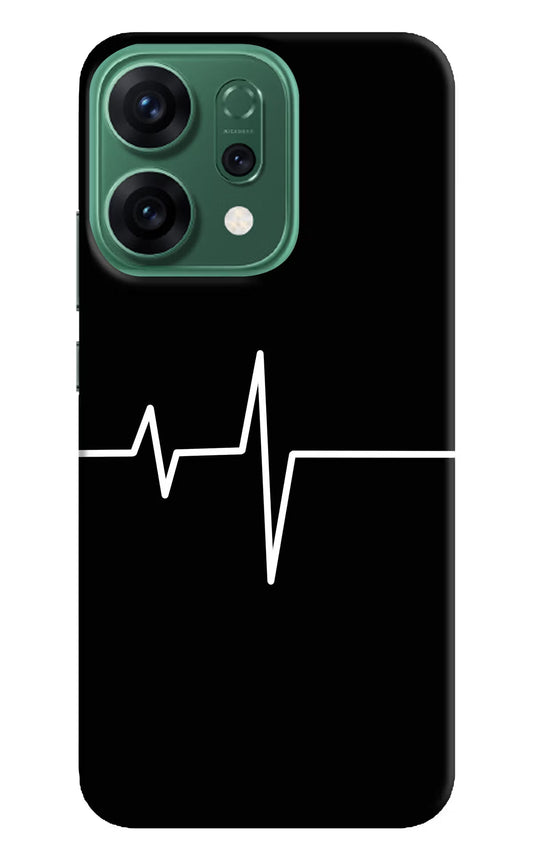 Heart Beats Oppo Reno14 5G Back Cover