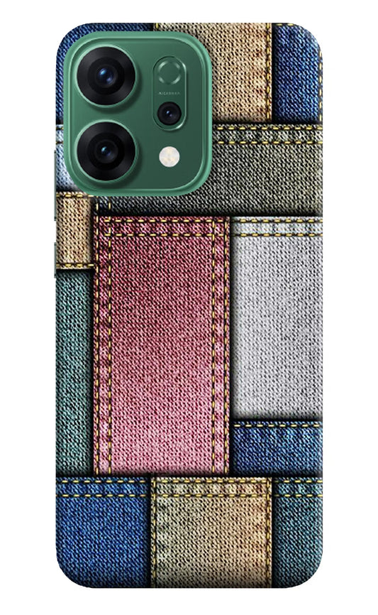 Multicolor Jeans Oppo Reno14 5G Back Cover