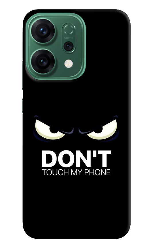Don'T Touch My Phone Oppo Reno14 5G Back Cover