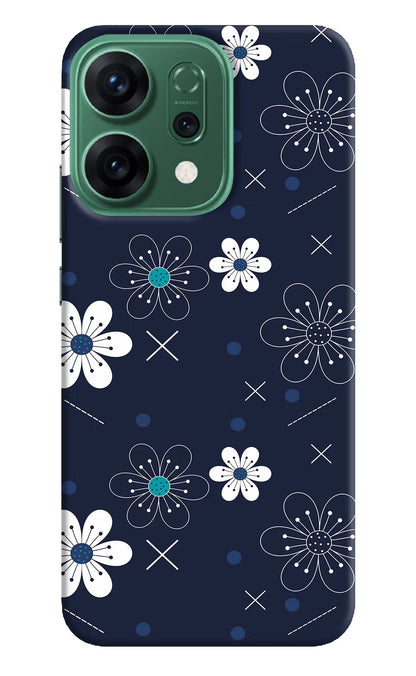 Flowers Oppo Reno14 5G Back Cover