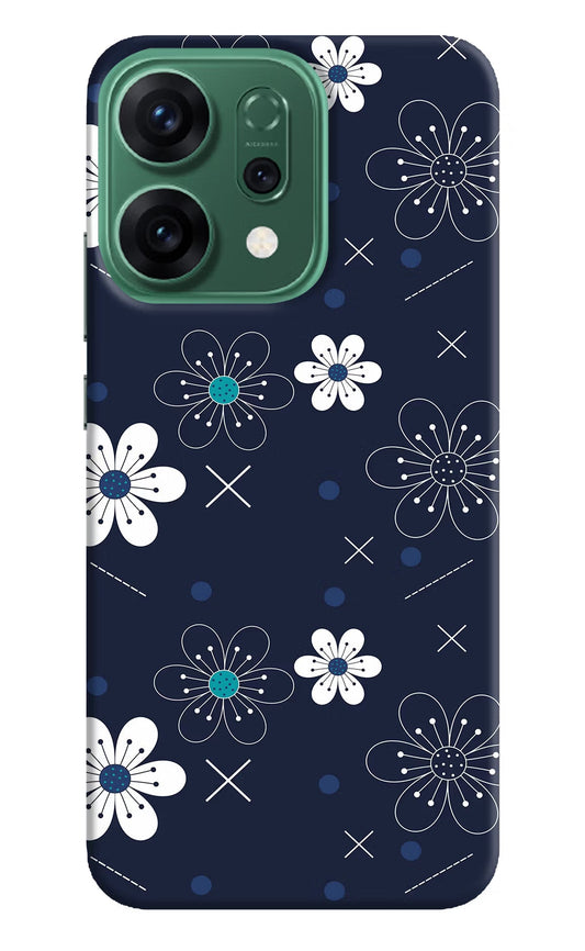 Flowers Oppo Reno14 5G Back Cover