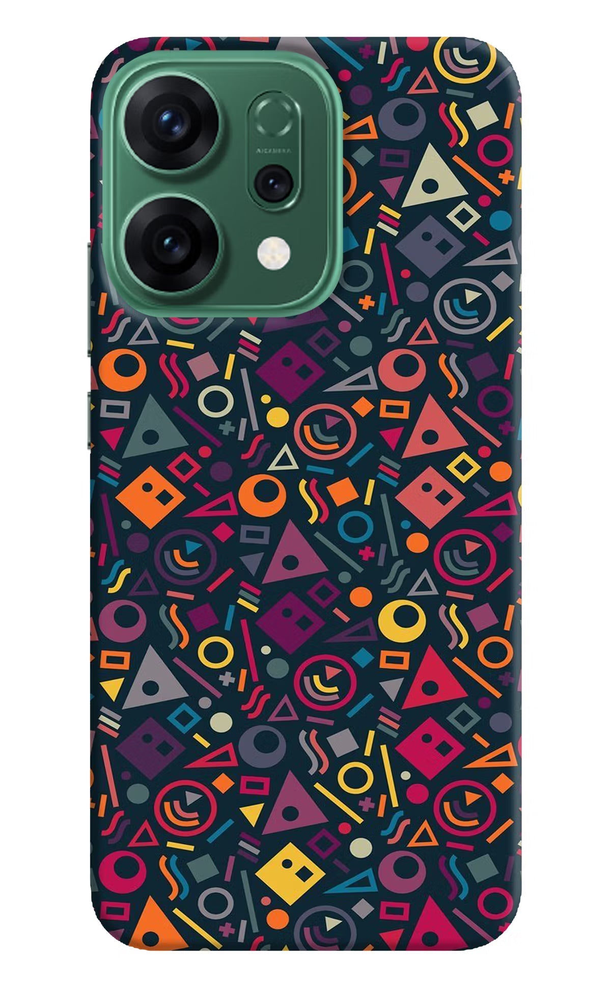 Geometric Abstract Oppo Reno14 5G Back Cover
