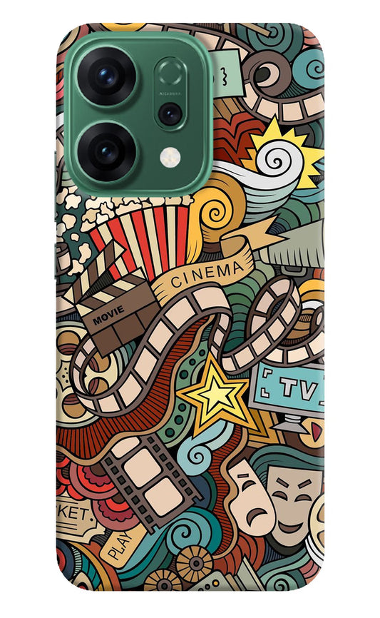Cinema Abstract Oppo Reno14 5G Back Cover