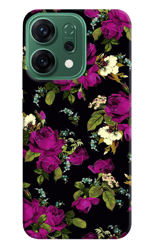 Flowers Oppo Reno14 5G Back Cover