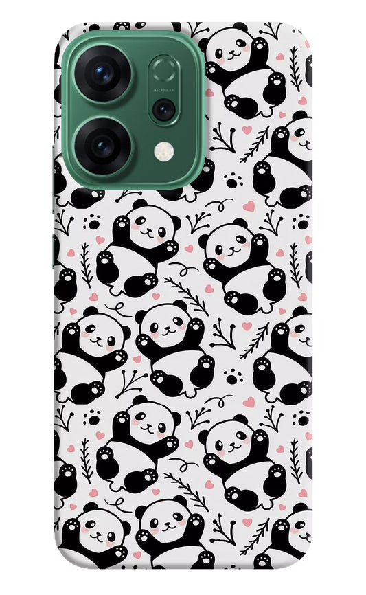 Cute Panda Oppo Reno14 5G Back Cover