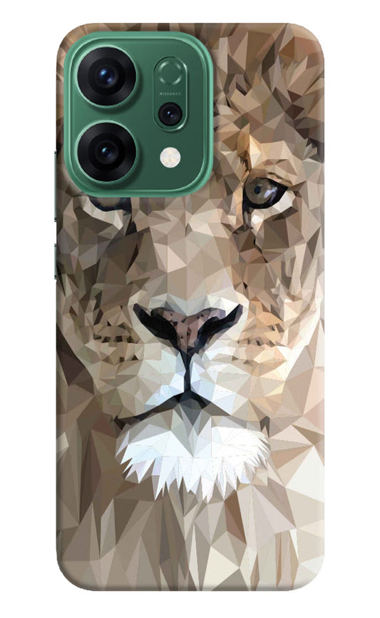 Lion Art Oppo Reno14 5G Back Cover