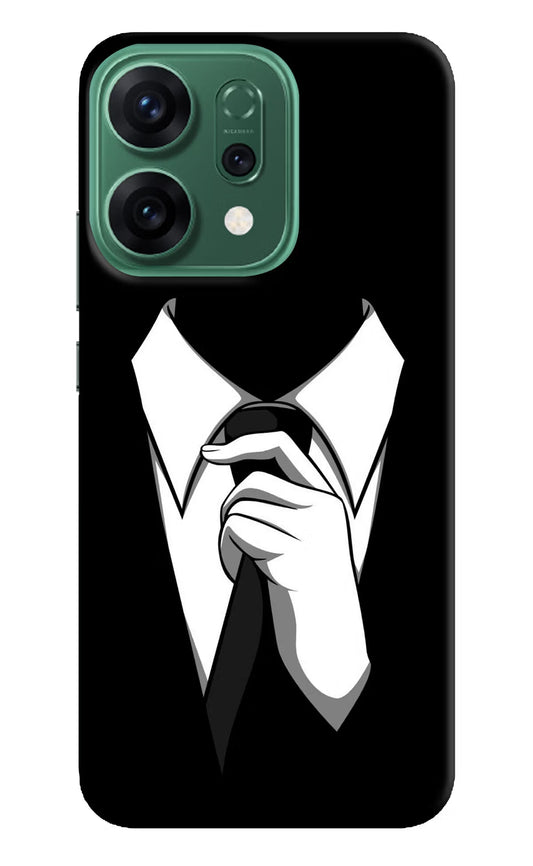 Black Tie Oppo Reno14 5G Back Cover