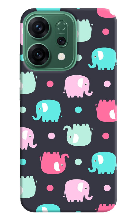 Elephants Oppo Reno14 5G Back Cover