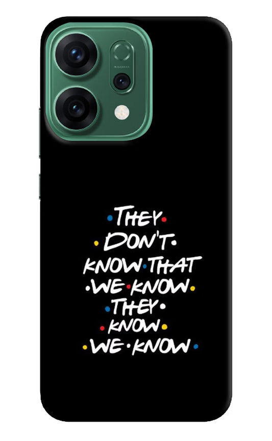 FRIENDS Dialogue Oppo Reno14 5G Back Cover
