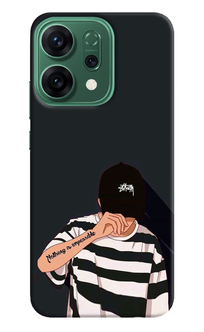 Aesthetic Boy Oppo Reno14 5G Back Cover