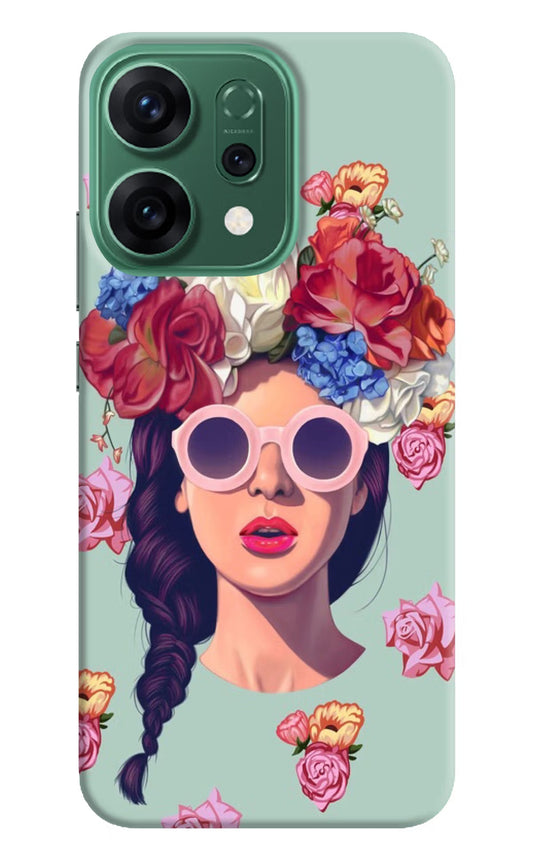 Pretty Girl Oppo Reno14 5G Back Cover