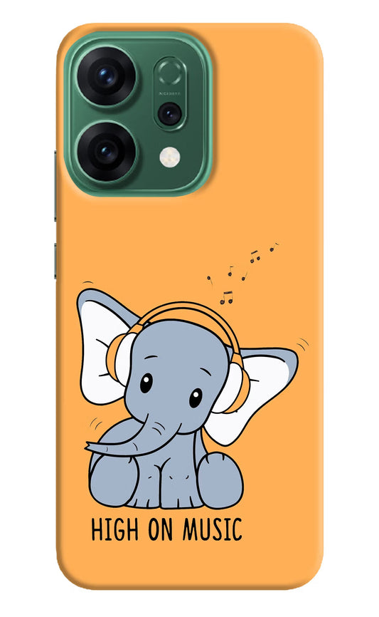 High On Music Oppo Reno14 5G Back Cover