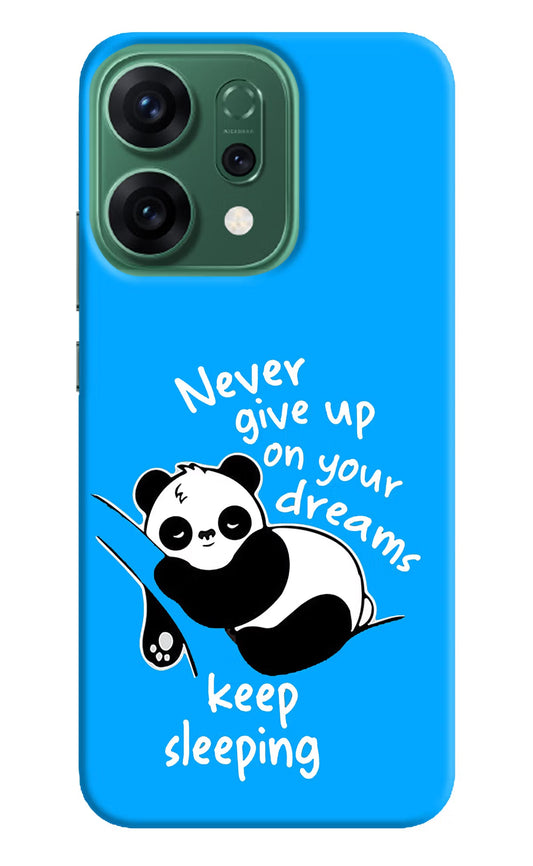 Keep Sleeping Oppo Reno14 5G Back Cover