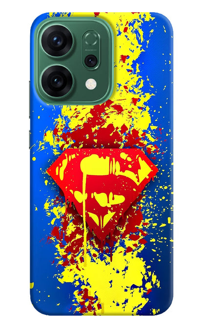 Superman logo Oppo Reno14 5G Back Cover