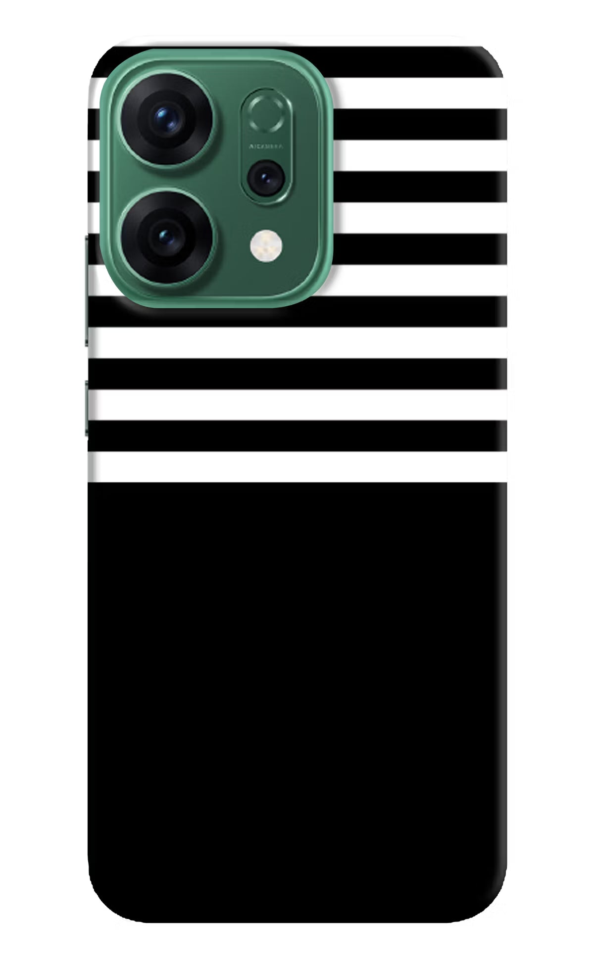 Black and White Print Oppo Reno14 5G Back Cover