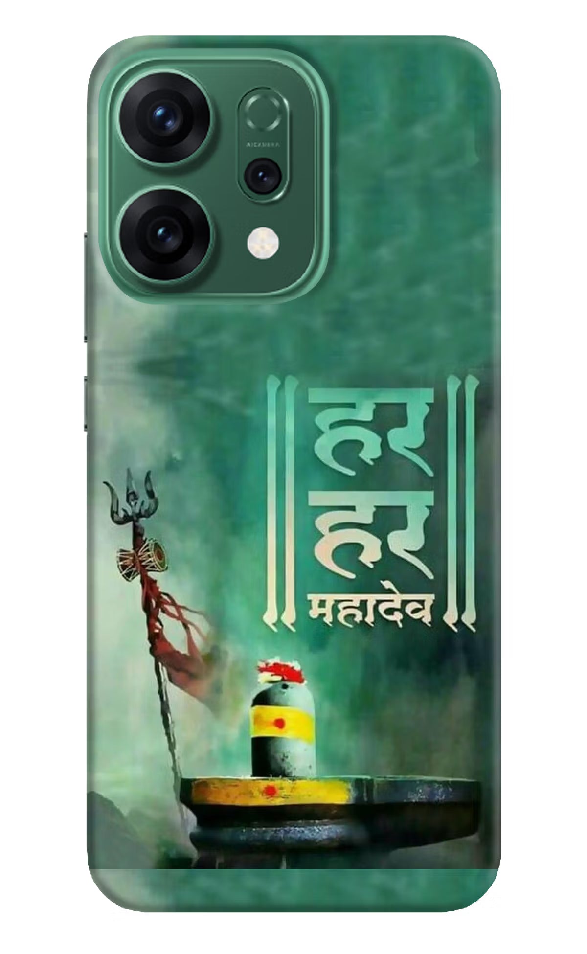 Har Har Mahadev Shivling Oppo Reno14 5G Back Cover