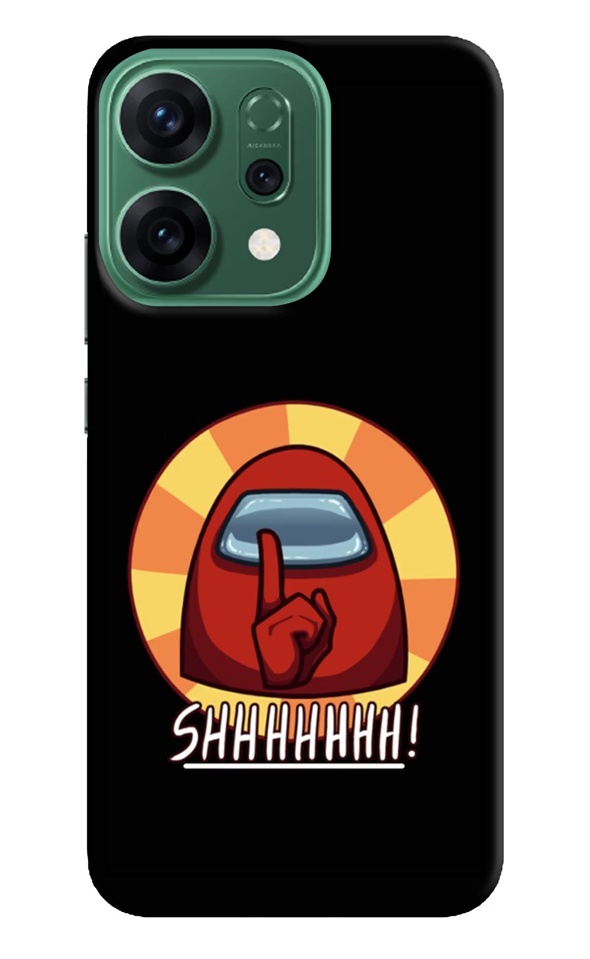 Among Us Shhh! Oppo Reno14 5G Back Cover