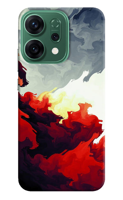 Fire Cloud Oppo Reno14 5G Back Cover
