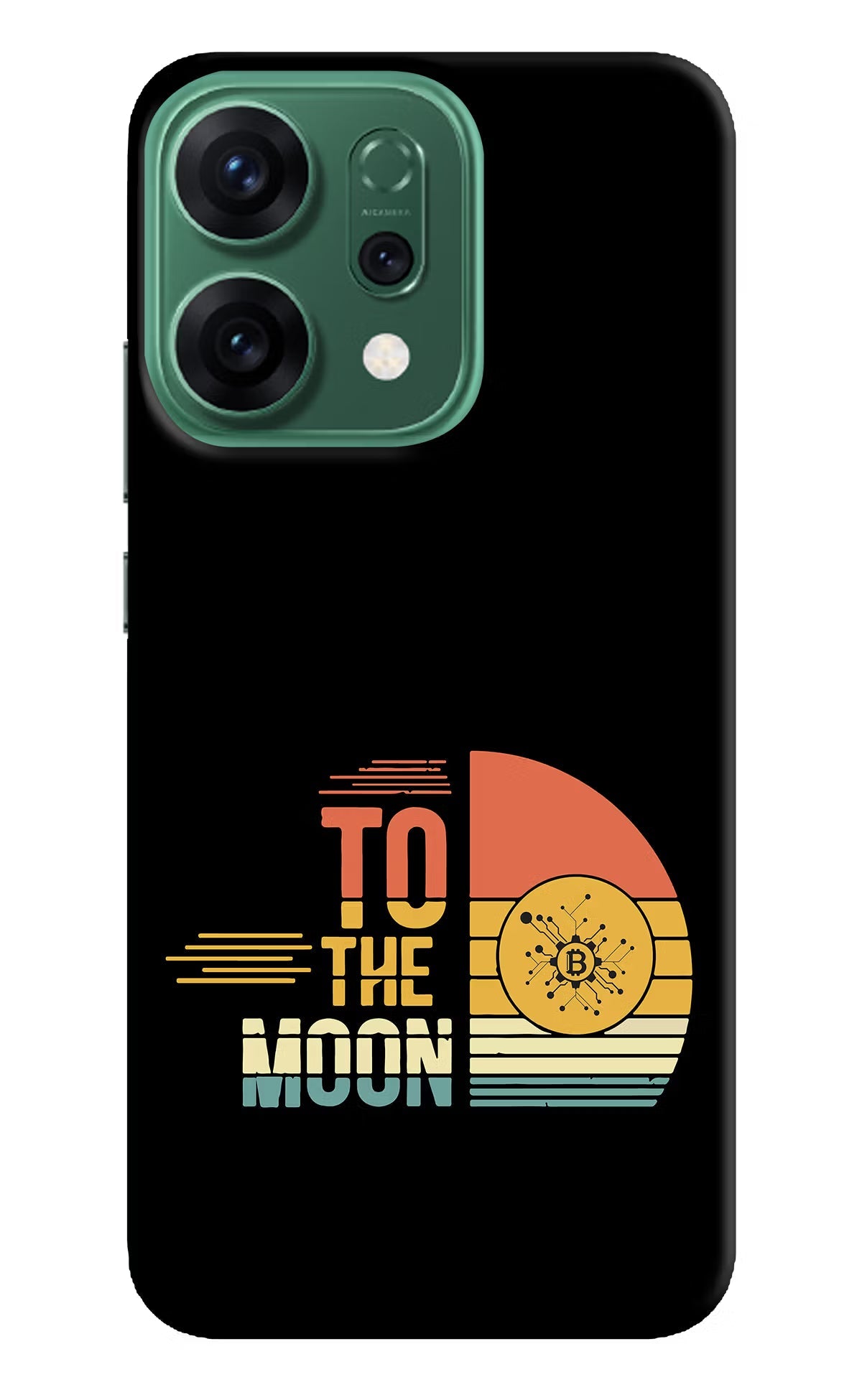 To the Moon Oppo Reno14 5G Back Cover