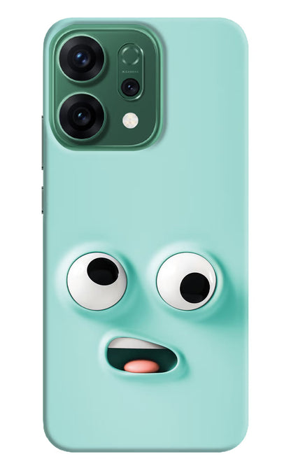 Funny Cartoon Oppo Reno14 5G Back Cover