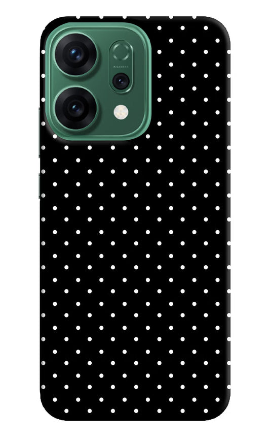 White Dots Oppo Reno14 5G Back Cover