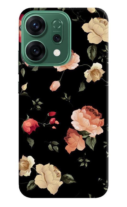 Flowers Oppo Reno14 5G Back Cover