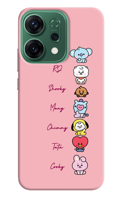 BTS names Oppo Reno14 5G Back Cover