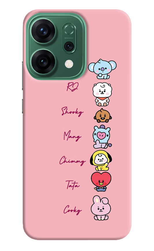 BTS names Oppo Reno14 5G Back Cover