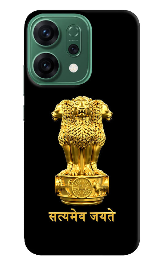 Satyamev Jayate Golden Oppo Reno14 5G Back Cover