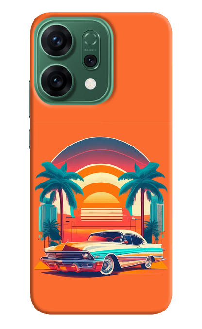 Palm Drive 80s Oppo Reno14 5G Back Cover