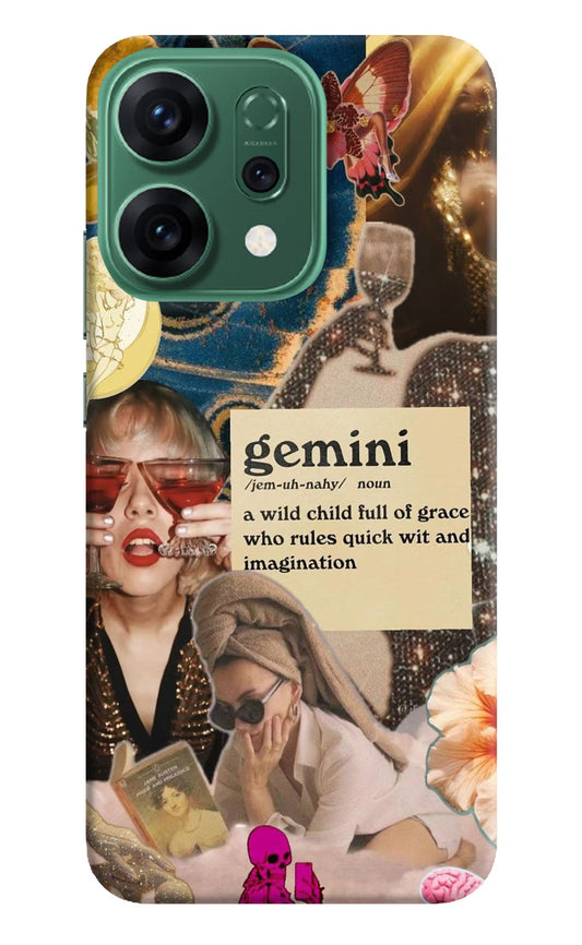 Gemini Zodiac Oppo Reno14 5G Back Cover