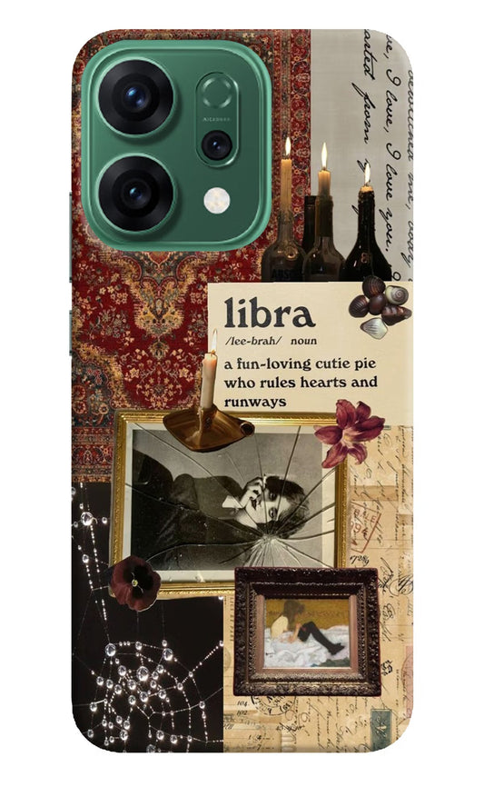 Libra Zodiac Oppo Reno14 5G Back Cover