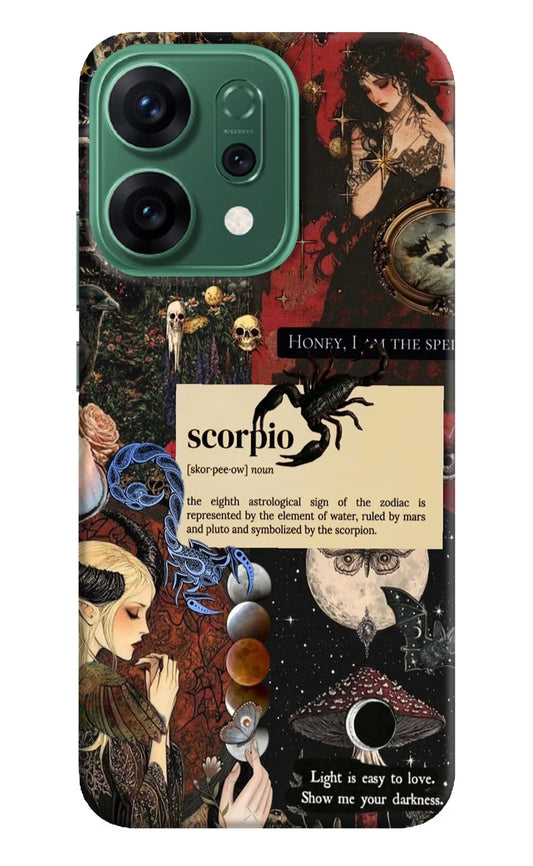 Scorpio Zodiac Oppo Reno14 5G Back Cover
